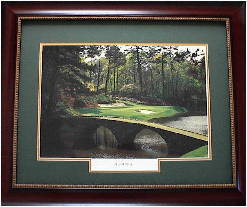 Golf Course Artwork Augusta Framed